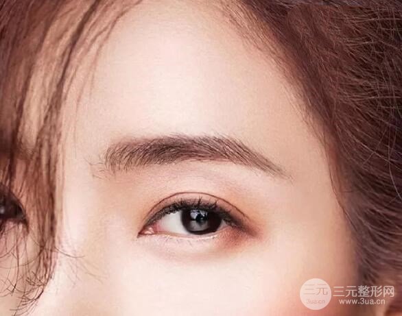 紋眉的圖片果圖|紋眉后結痂脫落過程圖展示！