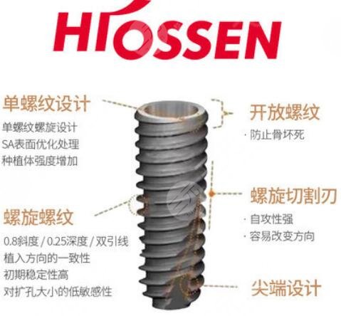 美國(guó)皓圣hiossen種植體