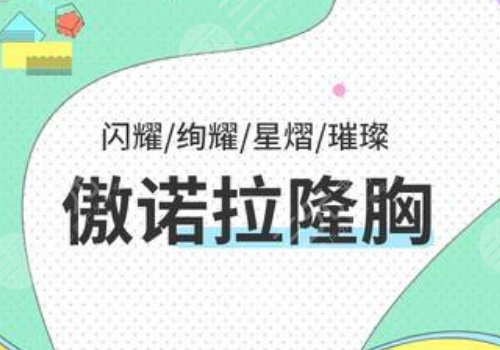 傲諾拉隆胸假體多少錢？