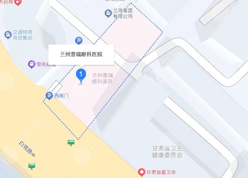 蘭州普瑞眼科醫(yī)院地址