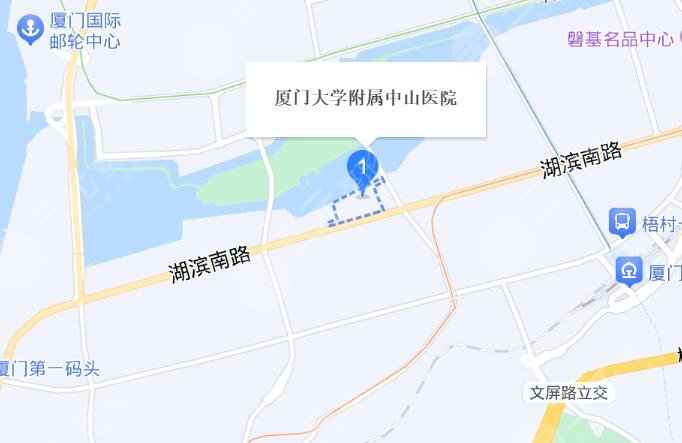 廈門大學附屬中山醫(yī)院地址