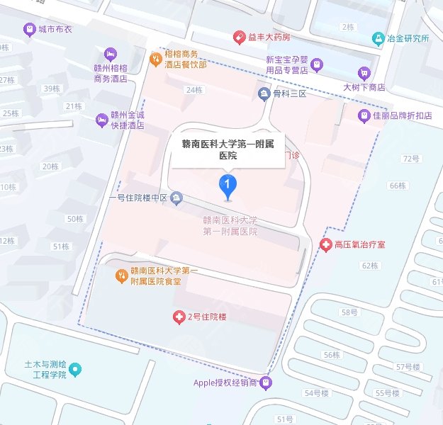 贛南醫(yī)學(xué)院第一附屬醫(yī)院地址