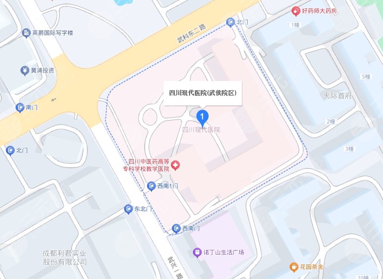 成都現(xiàn)代醫(yī)院地址