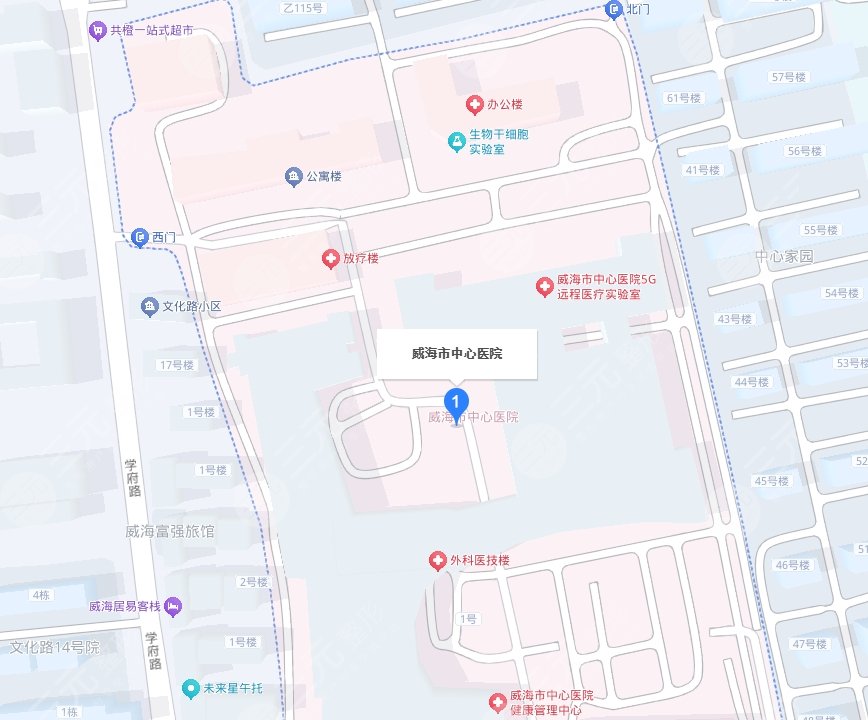 威海中心醫(yī)院地址