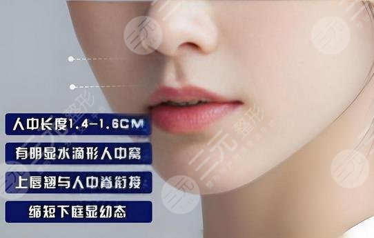 人中窩加深